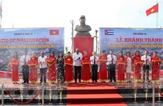 Fidel Park inaugurated in central Quang Tri province