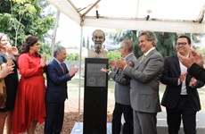 Bust of President Ho Chi Minh inaugurated in Mexico