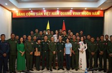 Vietnam, Myanmar young army officers foster exchange