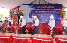 Work starts on first solar power plant in Binh Thuan