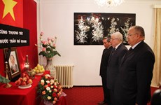 Foreign officials, diplomats in Africa pay tribute to President Quang