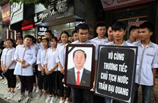 President Tran Dai Quang in people’s heart 