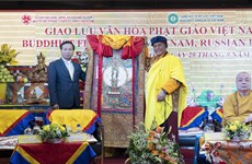 Buddhist cultural exchange of Vietnam, Russia, India held in Moscow