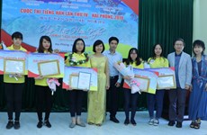 Korean language speaking contest launched in Hai Phong