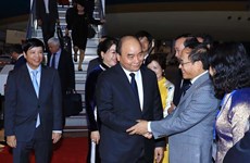 PM arrives in Tokyo for 10th Mekong-Japan Summit Meeting