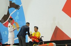 Swimmer secures first gold for Vietnam at Asian Para Games 2018