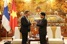 Hanoi rolls out red carpet for Finnish enterprises