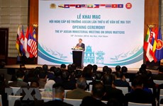 Vietnam urges ASEAN to reiterate political commitment to anti-drug efforts 