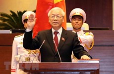 Congratulations keep coming to new Vietnamese President 