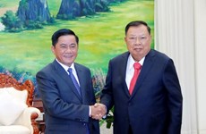 Lao leaders value ties between LPRP, CPV’s inspection agencies