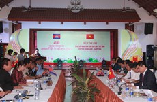 Vietnamese, Cambodian localities intensify people-to-people exchange