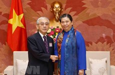 NA Vice Chairwoman receives Japanese guests