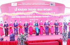 Thang Long Industrial Park III’s first phase inaugurated