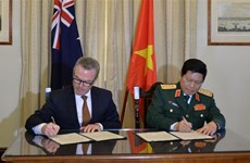 Vietnam, Australia sign joint declaration on defence cooperation