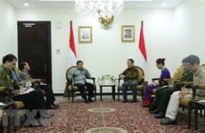 Ambassador to Indonesia welcomed by Vice President Jusuf Kalla