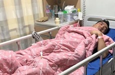 Vietnamese embassy visits two injured in RoK factory explosion