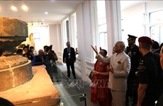 Indian President visits Da Nang Museum of Cham Sculpture, My Son Sanctuary