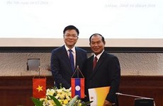 Vietnam, Laos boost judicial cooperation 