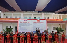Vietnamese-funded projects contribute to Laos’ socio-economic growth