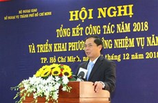 HCM City reviews foreign activities in 2018
