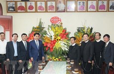 Hanoi leader extends Christmas greetings to local Catholics 