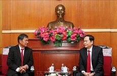Vietnamese, Lao fronts bolster relations
