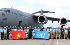 Peacekeeping force affirms Vietnam’s position 