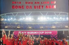 Photo book captures Vietnamese football’s success in 2018 