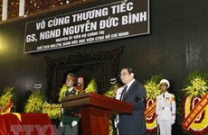 Former Politburo member Nguyen Duc Binh memorized at birthplace 