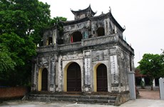Xich Dang temple of literature in Hung Yen  