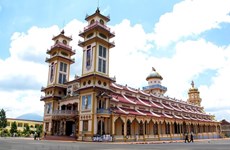 Cao Dai Tay Ninh Church holds annual festival 