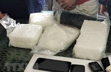 Thanh Hoa: man arrested for trafficking 10 kg of crystal meth