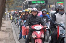 Hanoi city’s air quality remains poor