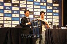 Vietnamese striker Cong Phuong joins Incheon United FC