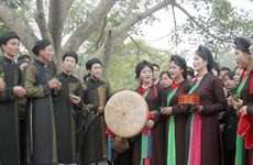Bac Ninh honours Quan Ho singing preservers 