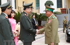 Vietnamese, Lao Ministries of Public Security step up cooperation