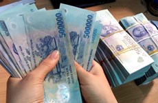 Reference exchange rate down 2 VND on February 20