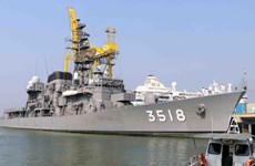 Vessels of Japan Maritime Self-Defence Force visit Da Nang