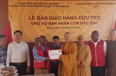 Vietnamese Buddhists send aid to Mozambique’s storm victims 