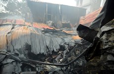 Hanoi: Eight killed, go missing in workshop blaze