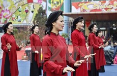 Special Xoan singing shows for visitors to Hung Kings Temple Festival 