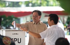Indonesia election: Jayapura residents cast late ballots