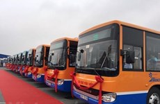 New bus route to link Hanoi’s outlining district to int’l airport