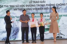 Seventh graders win environmental documentary award