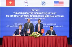 US grants 1.4 million USD for gas-to-power development in southern Vietnam