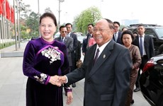 Cambodian NA President concludes Vietnam visit 