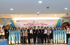 Vietnam’s airport ground services firm receives service quality awards