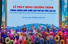 Efforts against child drowning strengthened in Lao Cai province