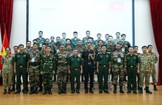 Vietnam, India hold exercise to share peacekeeping experience