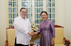 VUFO President meets with Philippine Foreign Minister